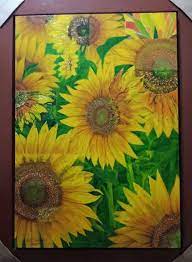 Jual lukisan bunga matahari dengan harga rp95.000 dari toko online id gallery, kota bekasi. Lukisan Sun Flower Lukisan Bunga Matahari Yang Indah