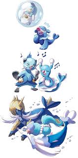 Heracross, the single horn pokémon. Water Buddies By Conmimi Pokemon Pokemon Primarina Cute Pokemon