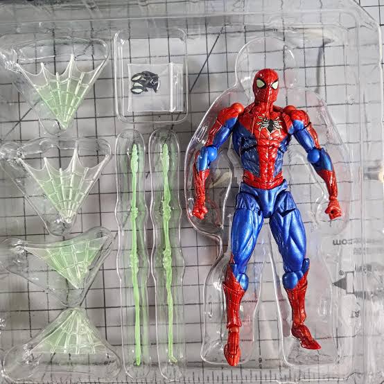 Mua bán (2ND) REVOLTECH AMAZING YAMAGUCHI SPIDER MAN VER 2.0 BOOTLEG