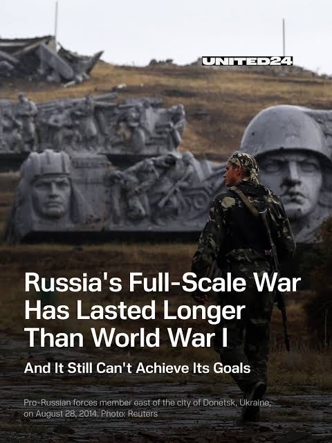 Russia expected Kyiv to fall in three days. Instead, its full-scale invasion has now lasted 1,571 days—the length of World War I. However, this war did not begin in 2022. It began