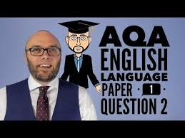 Aqa English Language Paper 1 Question 2 Updated Animated Youtube In 2020 Aqa English Aqa English Language English Language
