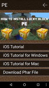 Why should i install this app (lucky block mod)? Lucky Block Mod For Mcpe Pc For Android Apk Download
