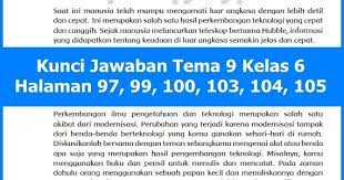 We did not find results for: Kunci Jawaban Buku Tematik Tema 9 Kelas 6 Subtema 2 Halaman 97 99 100 103 104 105 Soal Dan Jawaban