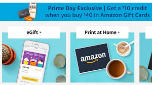 We did not find results for: Free 10 Amazon Credit With 40 Gift Card Purchase Amazon Prime Day Deal