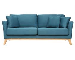 Canapé 3 places bleu canard. Canape Scandinave 3 Places Bleu Canard Dehoussable Pieds Bois Oslo Canape Scandinave 3 Places Canape Scandinave Et Miliboo