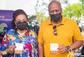 Lordina eugenia osei was born on 22nd august 1991 in sekondi, situated in the western region part of ghana. The Vaccines Are Safe Mahama Encourages As He Hooked Lordina To Receive Covid 19 Jab Photos Latest Trending News