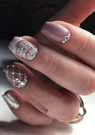 Lovely Light Purple Nail Polish Designs For Medium Nails Modeshack