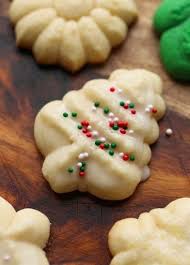 Perfect Spritz Cookies Recipe Yummly Recipe In 2020 Spritz Cookie Recipe Spritz Cookies Holiday Cookies