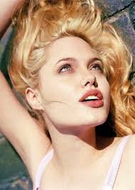 Strawberry Blonde Angelina Pink Hair Angelina Jolie Hair Beauty