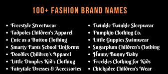Maybe you would like to learn more about one of these? Fashion Brand Names 400 Clothing Brand Names Fashion Names