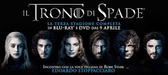 Il trono di spade ретвитнул(а). Il Trono Di Spade La Terza Stagione In Blu Ray E Dvd Gamesoul It