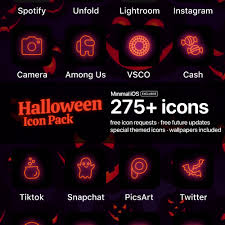Set neon red app icons will help you to plunge into the atmosphere of your own self. 275 Halloween Neon App Icons New Special For Aesthetic Ios Home Screen High Quality Minimal Ios Free Icon Requests