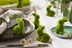 Mini Hase Moos 12er Set In 2020 Hase Osterdeko Moos