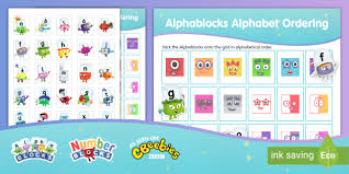 Numbers, find the standard deviation, and whoever's. Free Alphablocks Alphabetical Order Activity Twinkl Resources