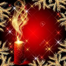 Christmas Background With Candles And Stars Royalty Free Cliparts Vectors And Stock Illustration Image 11149047