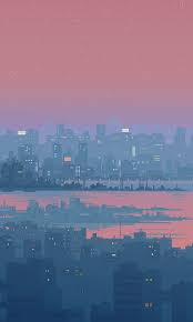 Small 8 Bit Gif Loops Pixel Art Pixel City Aesthetic Wallpapers