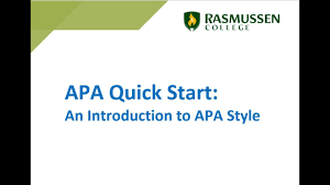 This article reflects the apa 7th edition guidelines.click here for apa 6th edition guidelines. Apa 7th Edition Apa 7th Edition Guide Rasguides At Rasmussen University