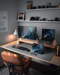 What are the very best diy computer desk to make? Best Office Desk Setup Gaming Design Ideas Inspiration Modernoffice Bestofficedesk Home Office Setup Office Setup Workspace Setup