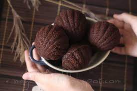 厨苑食谱 巧克力贝壳小蛋糕 chocolate madeleine cake madeleine cake chocolate chocolate cookie