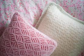 Stay warm pillow by drops design. Pillow Knitting Patterns In The Loop Knitting