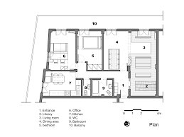 The little river cabin is a 2 bedroom cabin house plan with a covered wraparound porch. Gallery Of Apartment In Thessaloniki 27 Architects 10