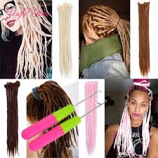 Women are eagerly getting crochet braids for years with all natural human hair or with the segments of synthetic hair. 2021 Synthetic Hair 24inch Ombre Blonde Crochet Braids Synthetic Braiding Hair Extension Afro Hairstyles Soft Faux Locs Brown Black Thick Full From Weavesclosure 0 88 Dhgate Com