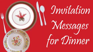 When a formal invitation to dinner or luncheon is handwritten instead of engraved, plain white or cream notepaper or paper engraved or printed with the house address or the family's crest is often used. Invitation Messages For Dinner Dinner Party Invitation Wording