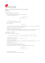 Wie lautet die inverse a−1 ? 2