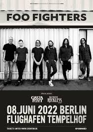 Foo fighters is an american rock band, formed in seattle, washington in 1994. Flughafen Tempelhof Einziges Deutschlandkonzert Foo Fighters Am Flughafen Tempelhof