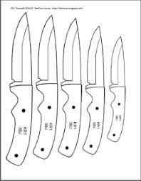 Templates made by me at i made a knife! Diy Knifemaker S Info Center Knife Patterns