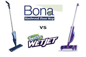 Bona Vs Swiffer An In Depth Side By Side Comparison Of The Bona Hardwood Floor Spray Mop Vs The Swiffer Wetjet Lea Swiffer Spray Mops Cleaning Tile Floors