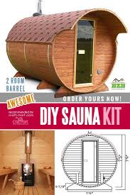 There are a wide variety of outdoor sauna kits that can bring a touch of the finnish tradition to any property. Diy Barrel Sauna Kits You Can Assemble In One Weekend Craft Mart