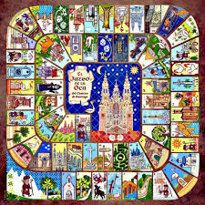 Juego, reglas, origenes y sus relaciones con el. Juego De La Oca Mapa Simbolico Del Camino