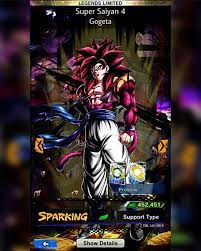 Today we summon for the new legends limited ssj4 gogeta here on dragon ball legends for the 3 year anniversary!tech: Ssj4 Gogeta Concept By Dragonballlegends Editz On Instagram Dragonballlegends