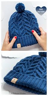 Free patterns and models knitting and crochet for women, men and children. Knit Unisex October Hat Free Knitting Pattern Knitting Pattern