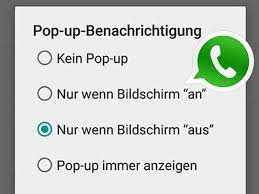 Unter whatsapp/einstellungen/benachrichtigungen/benachrichtigungston kann man das einstellen. Pop Up Benachrichtigungen In Whatsapp Aktivieren Schieb De