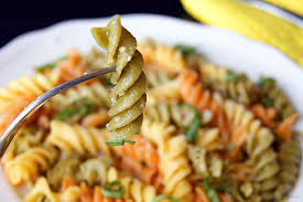 Tri Color Rotini Pasta In Lemon Garlic Sauce In 2021 Rotini Pasta Recipes Rotini Pasta Pasta