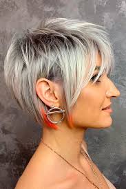 Depending on the type of short hair you have, getting a proper wash and dry can be difficult. 32 Short Grey Hair Cuts And Styles Lovehairstyles Com