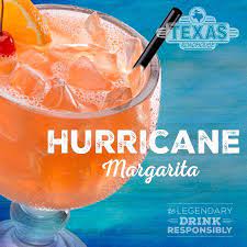 The classic margarita consists of tequila, lime juice and orange liqueur. Texas Roadhouse Shared The Recipe For Its Hurricane Margarita And Happy Hour Starts Now Hurricane Drink Recipe Spiced Rum Drinks Spiced Rum Cocktails
