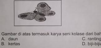 Bahan yang digunakan dalam membuat karya seni kolase yang berasal dari alam, seperti. Kolase Adalah Brainly