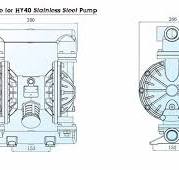 Small Industrial Air Operated Double Diaphragm Pumps