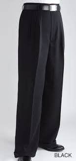 Fratello Mens Black Wide Legged Pants Slacks Dp 106 In 2020 Wide Leg Dress Pants Mens Wide Leg Pants Black Wide Leg Pants