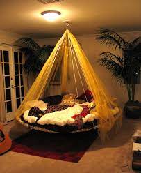 They also kept warmth in, and were a way of showing one's wealth. Suspended In Style 40 Rooms That Showcase Hanging Beds