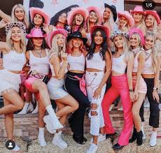 Pin By Lena K On Kappa Bid Day 2020 Cute Group Halloween Costumes Cowgirl Halloween Costume Bff Halloween Costumes