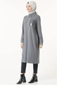 Armine Fermuarli Tunik Modelleri Moda Tesettur Giyim Moda Tunik Giyim