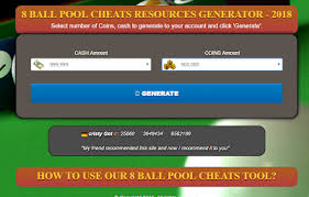 Generate free cash & coins for 8 ball pool on any device. 8 Ball Pool Cheatz Generator 2018 Get Coins Cash