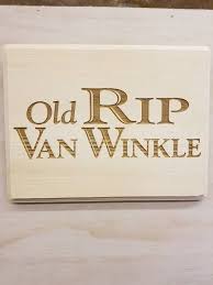 Old Rip Van Winkle Bourbon Bar Sign Etsy Bourbon Bar Bar Signs Van Winkle Bourbon