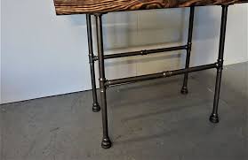 Black pipe legs kit diy for tabletop,industrial iron pipe legs,legs,table support,long table legs,table base,legs for a bar table,furniture. Pipe Table Legs Muller Designs