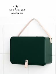 Upcycling Idee Von Der Keksdose Zur Diy Teebox Mit Leder Details Handgemachte Wohndekoration Teebox Handmade Home
