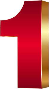 This Png Image 3d Number One Red Gold Png Clip Art Image Is Available For Free Download Clip Art Art Images Gold Wallpaper Background